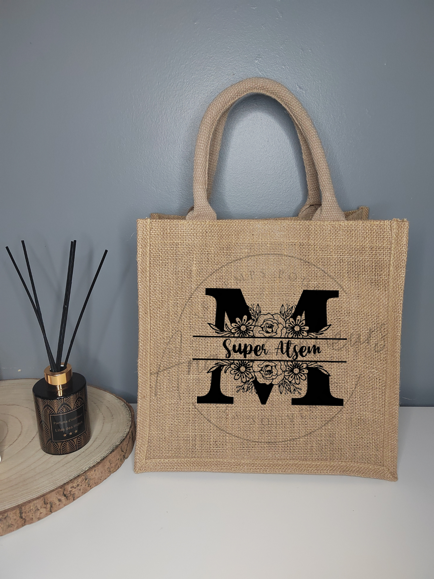Sacs en toile de jute - Paillettes
