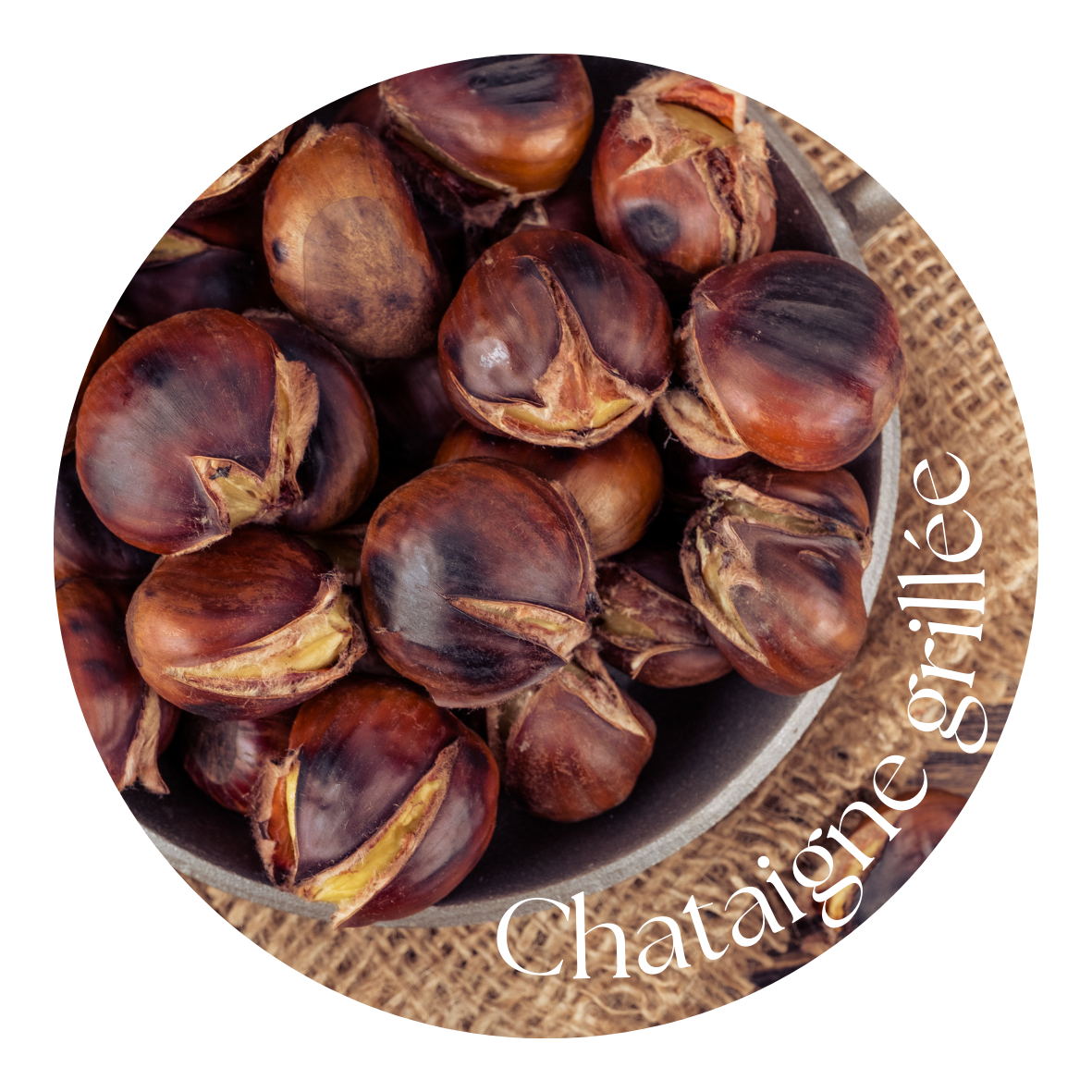 Chataigne grillée