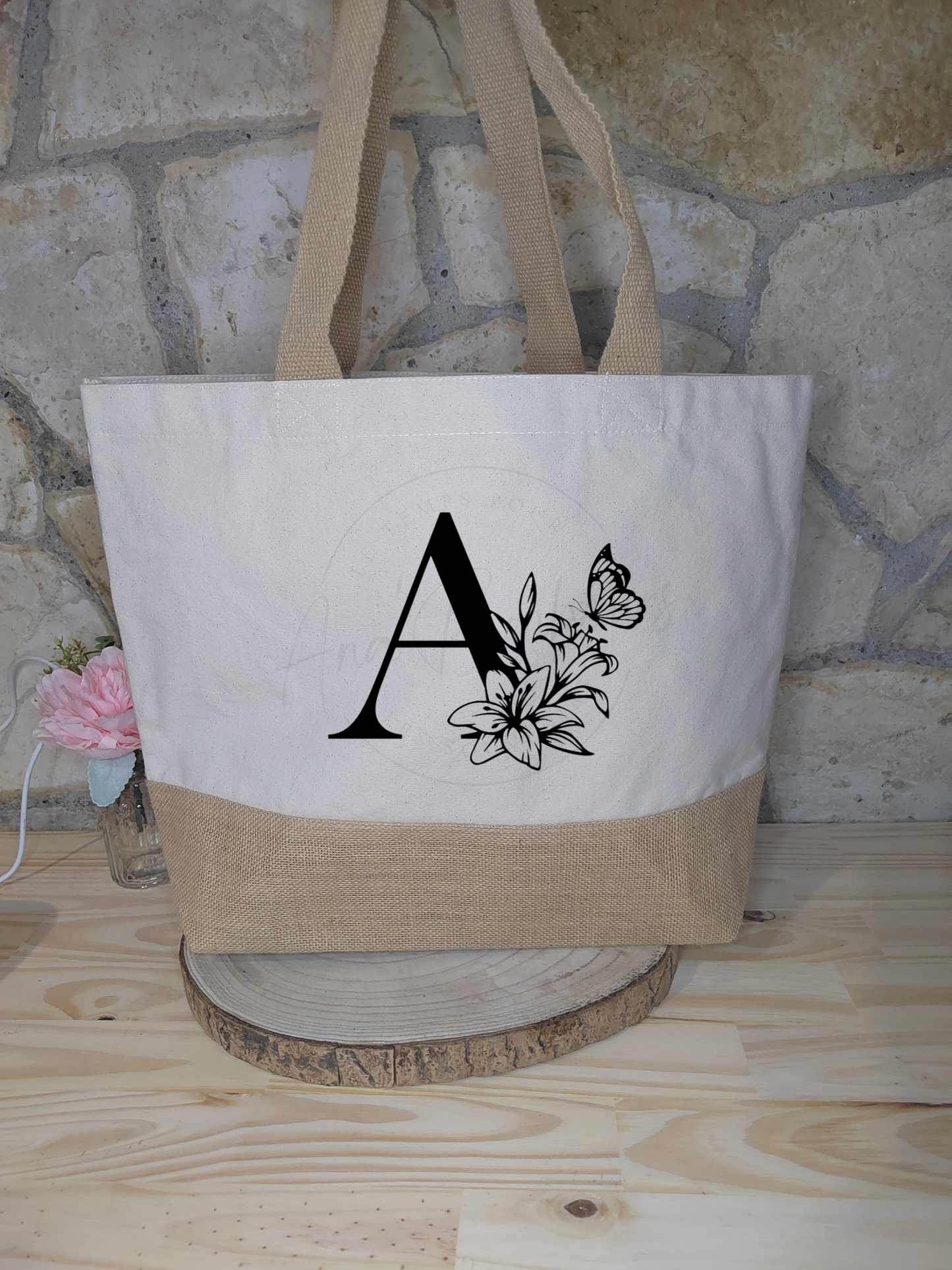 Sac canva en toile
