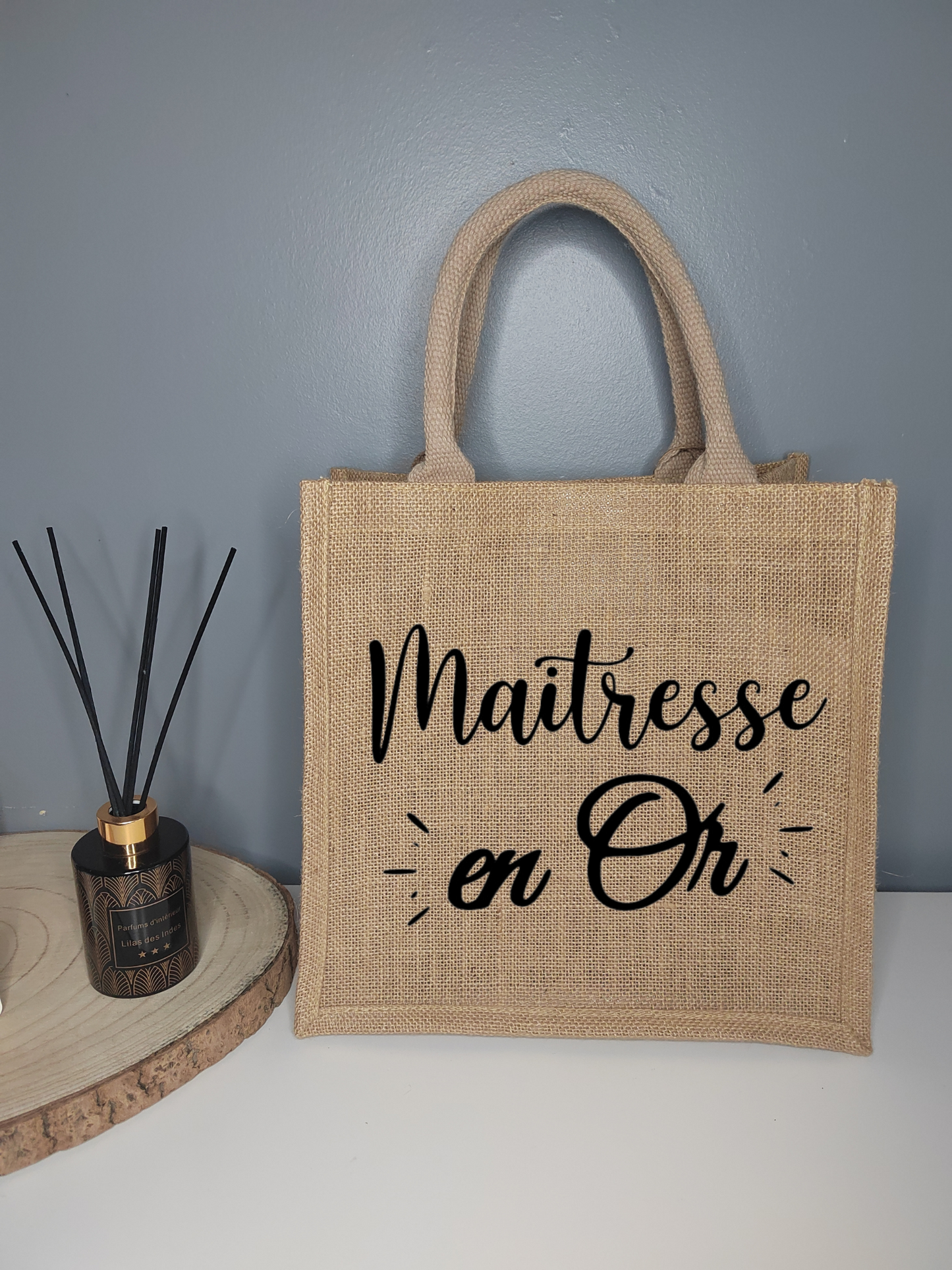 Sacs en toile de jute - Paillettes