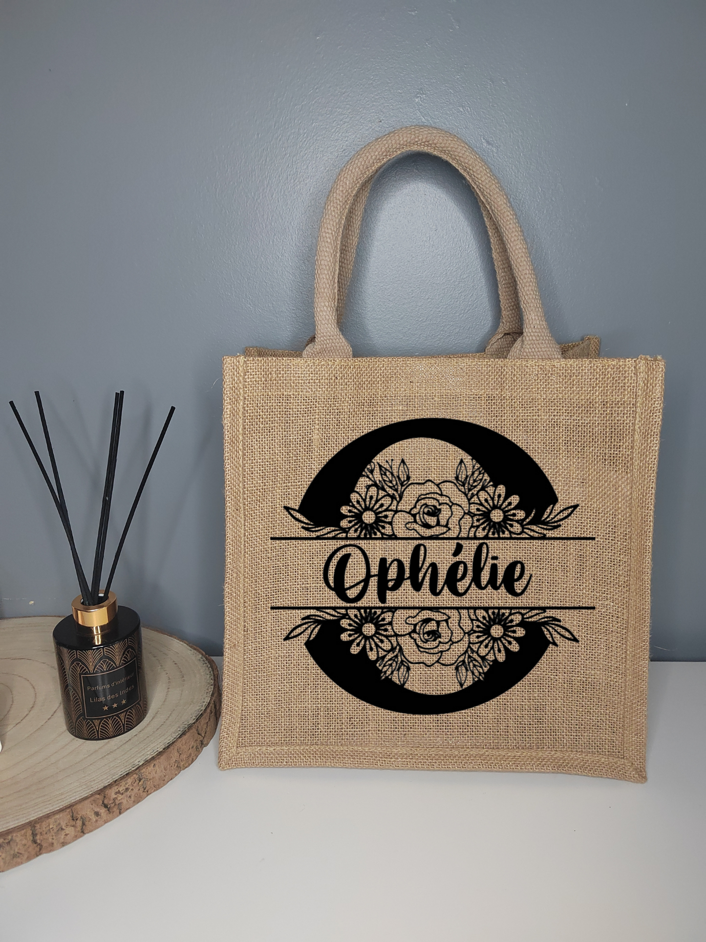 Sacs en toile de jute - Paillettes