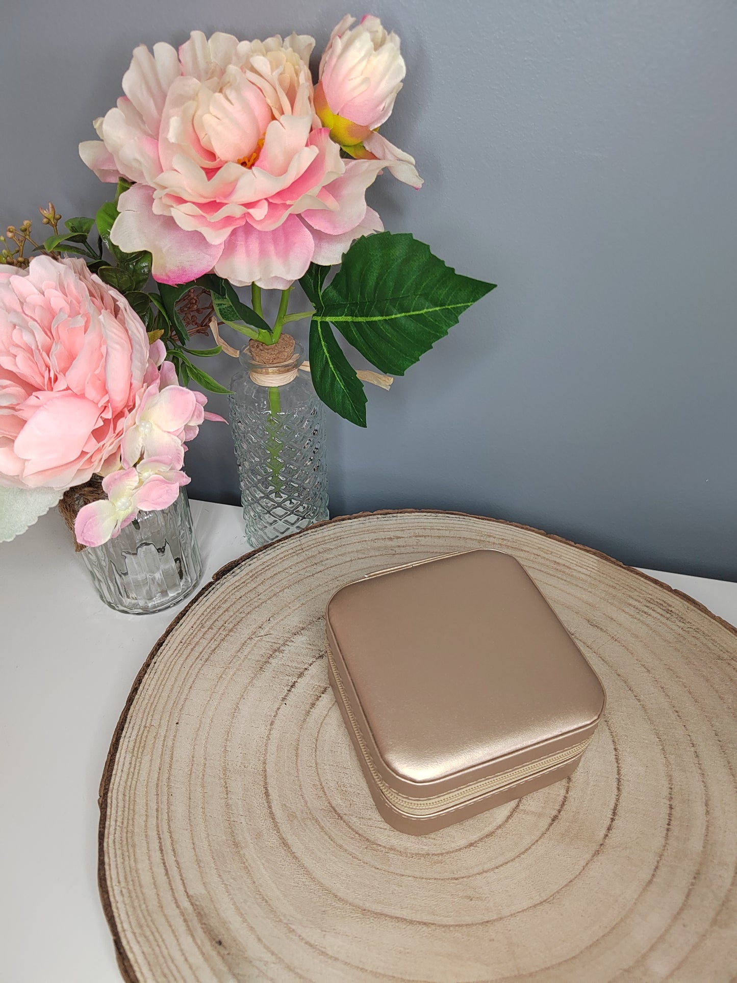 Boîte à bijoux portable