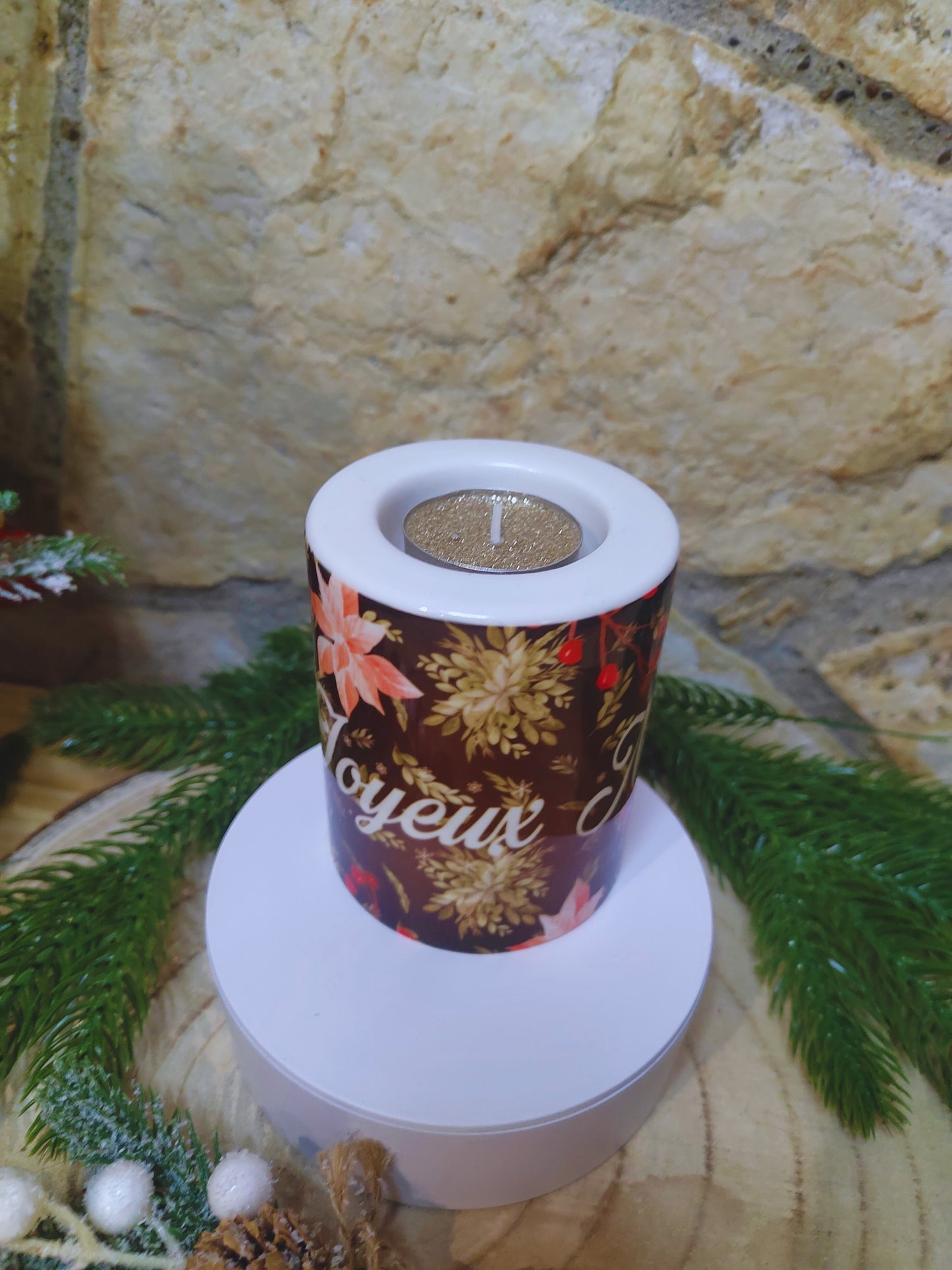 Bougeoir en céramique 100% personnalisable