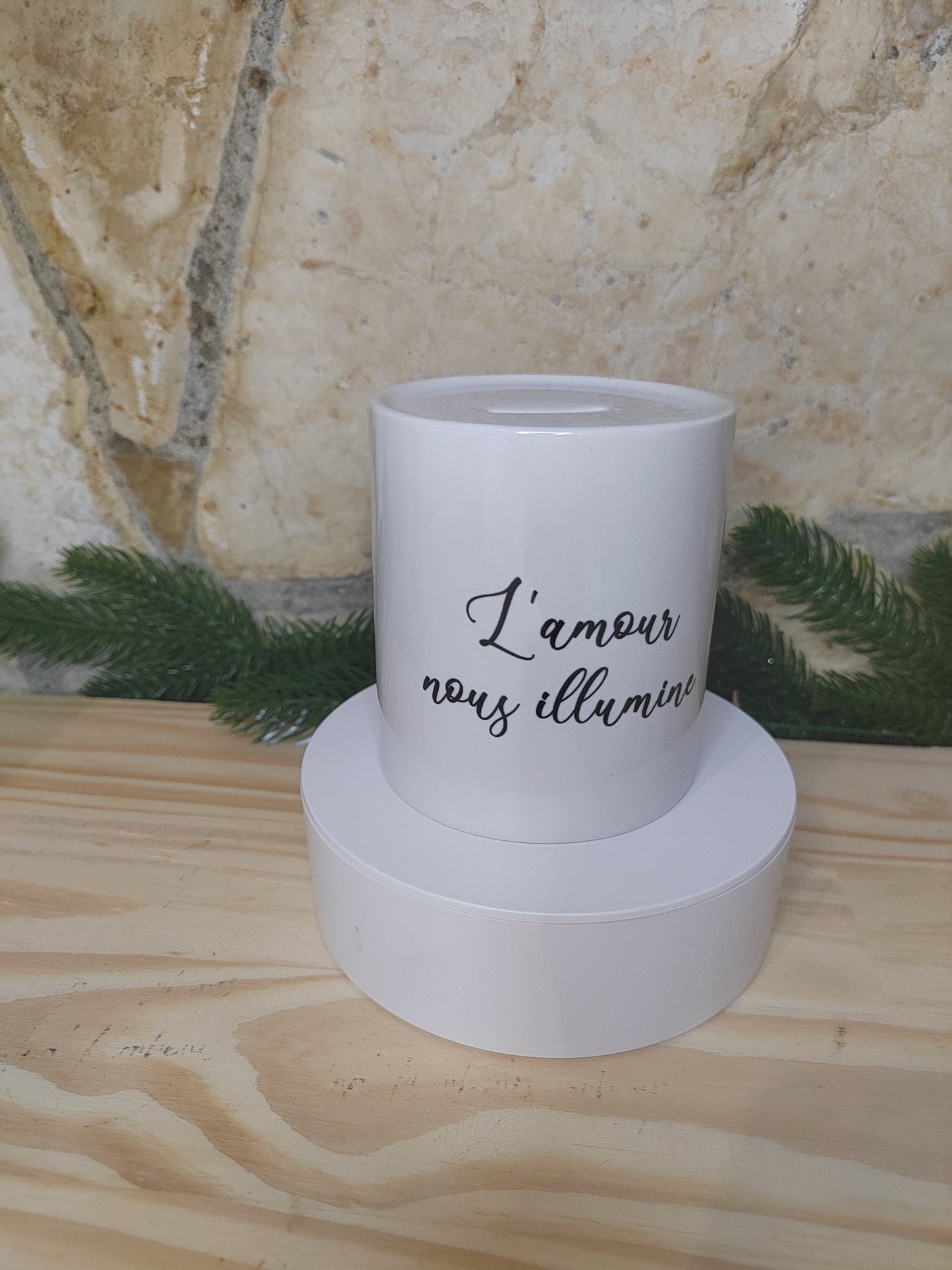 Tirelire en céramique