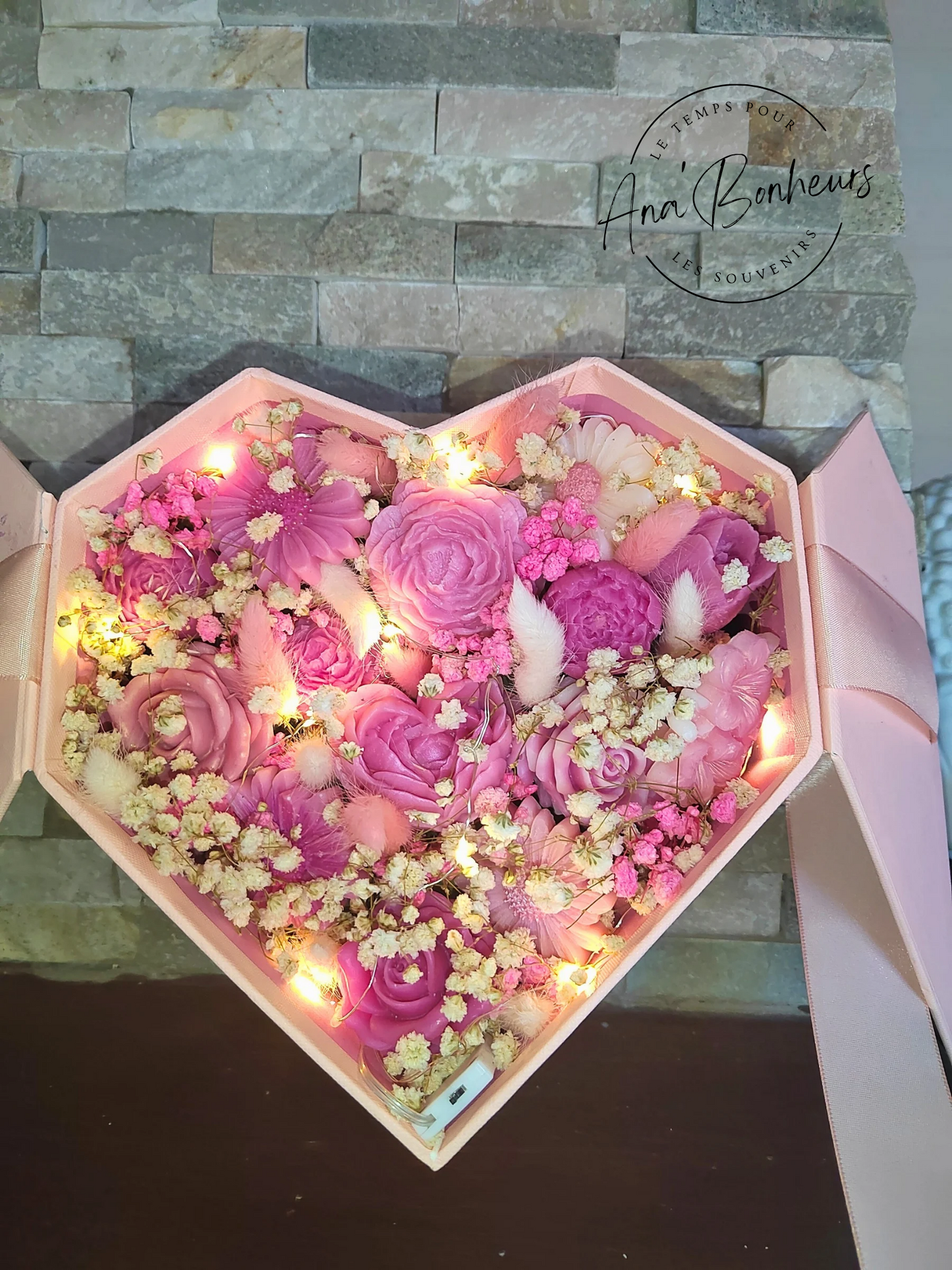Bouquet de fleurs parfumés-Rose vanillée