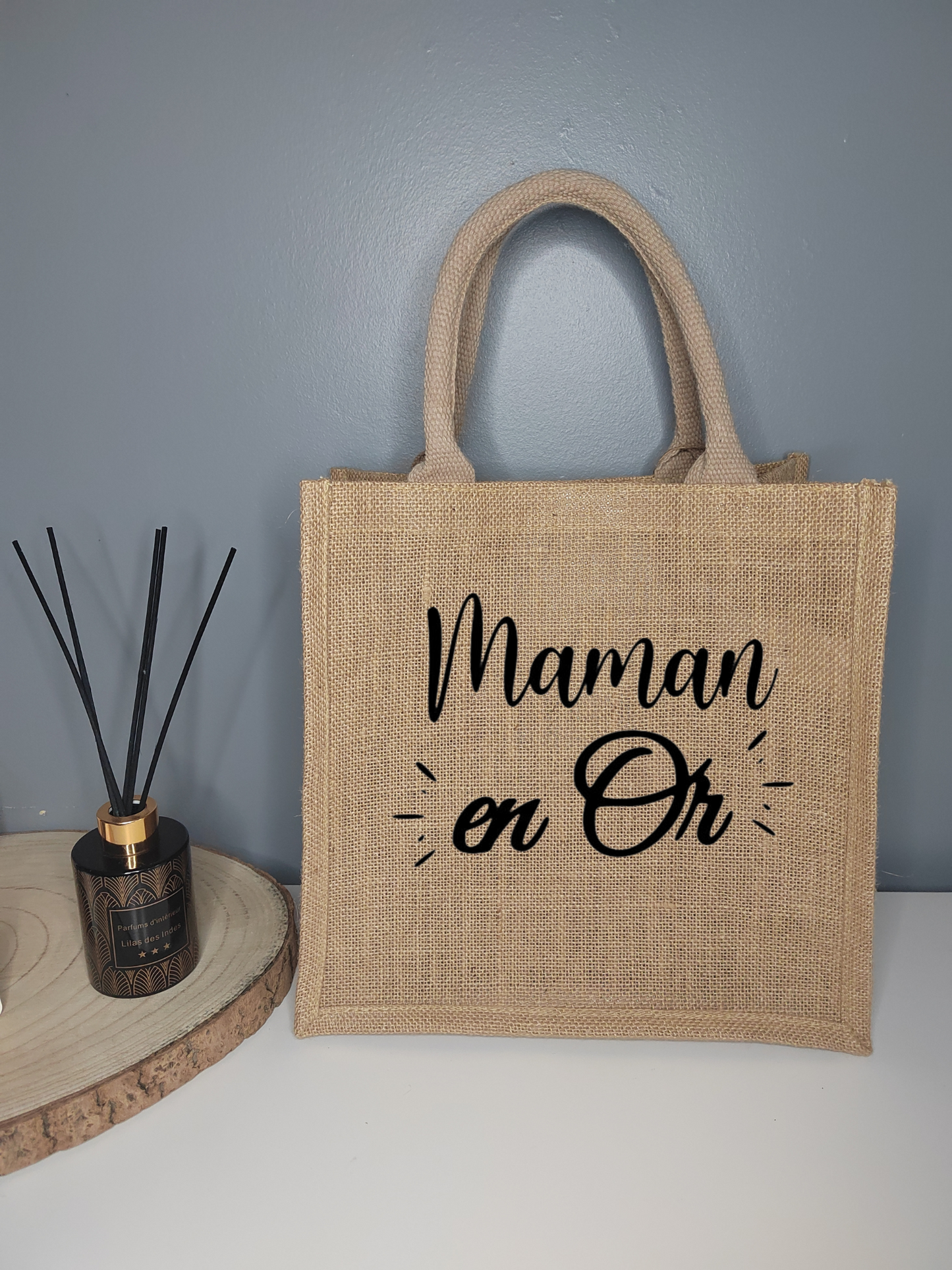 Sac en toile de jute 100% personnalisable
