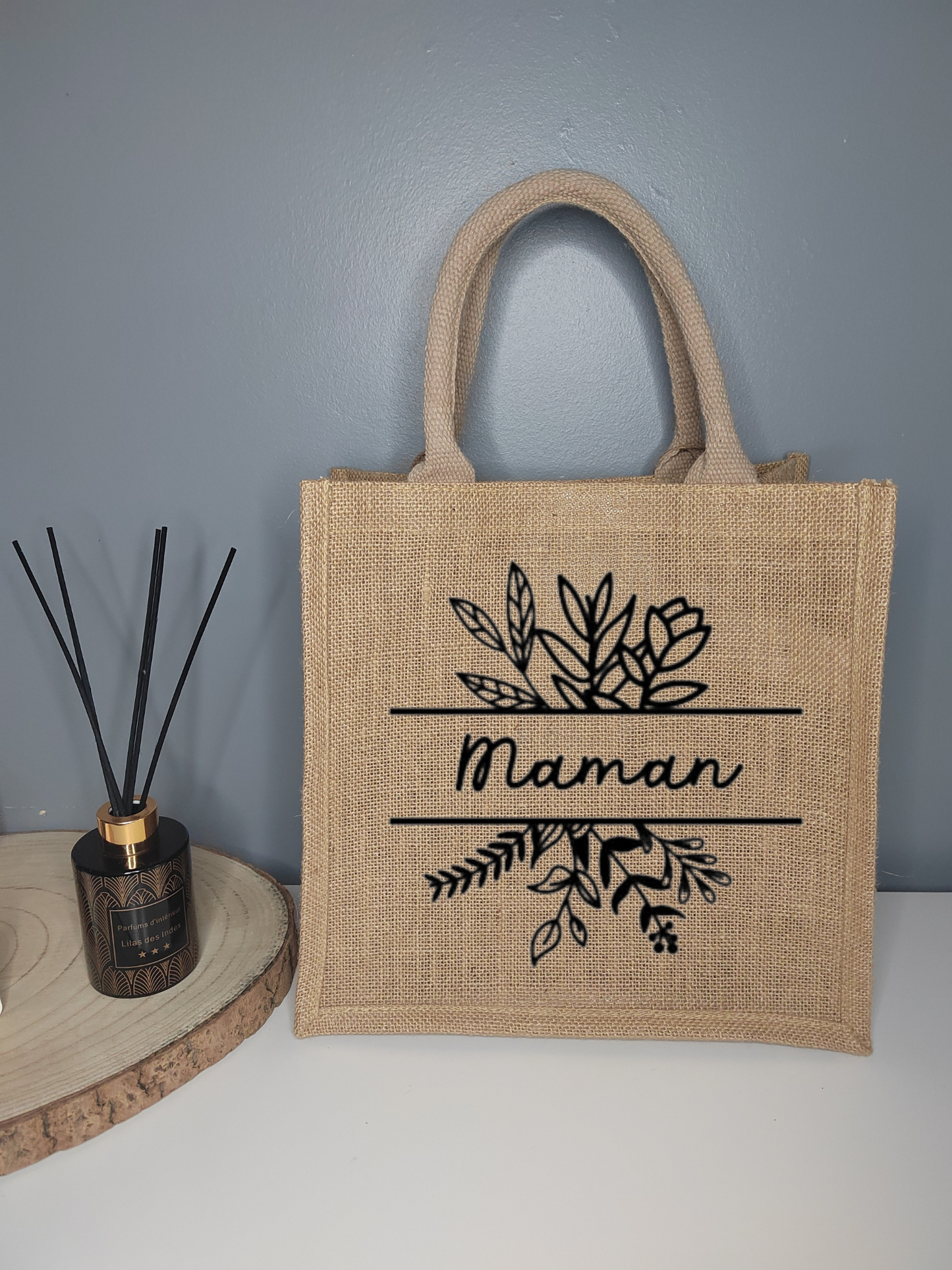 Sac en toile de jute 100% personnalisable