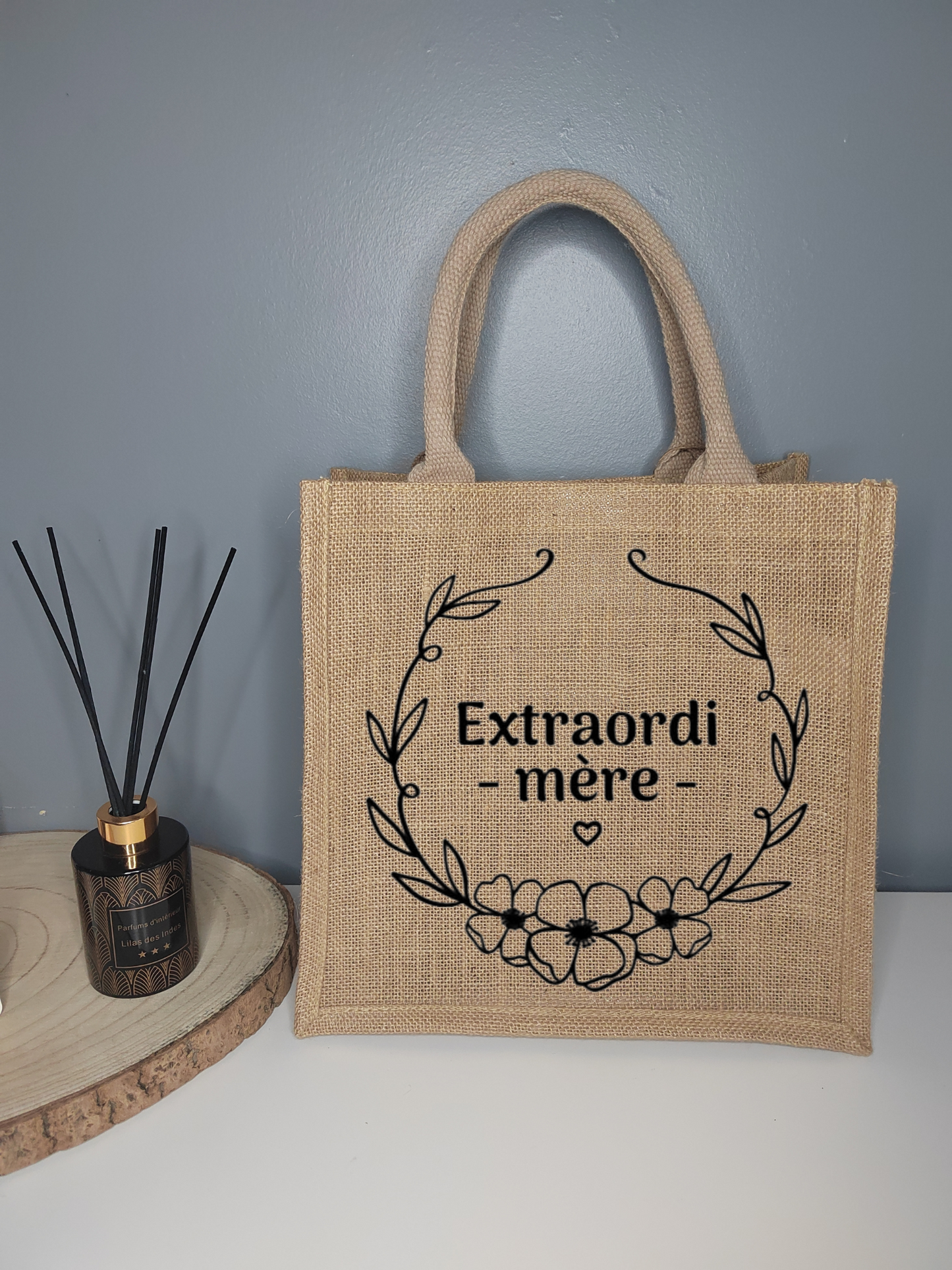 Sac en toile de jute 100% personnalisable
