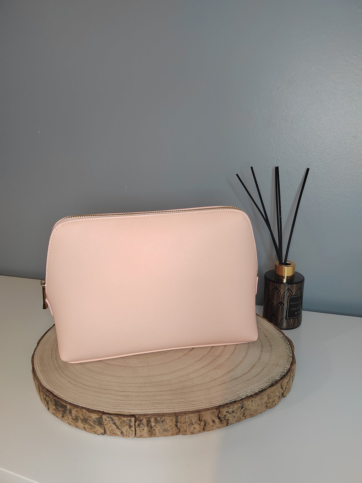 Grande trousse en simili cuir