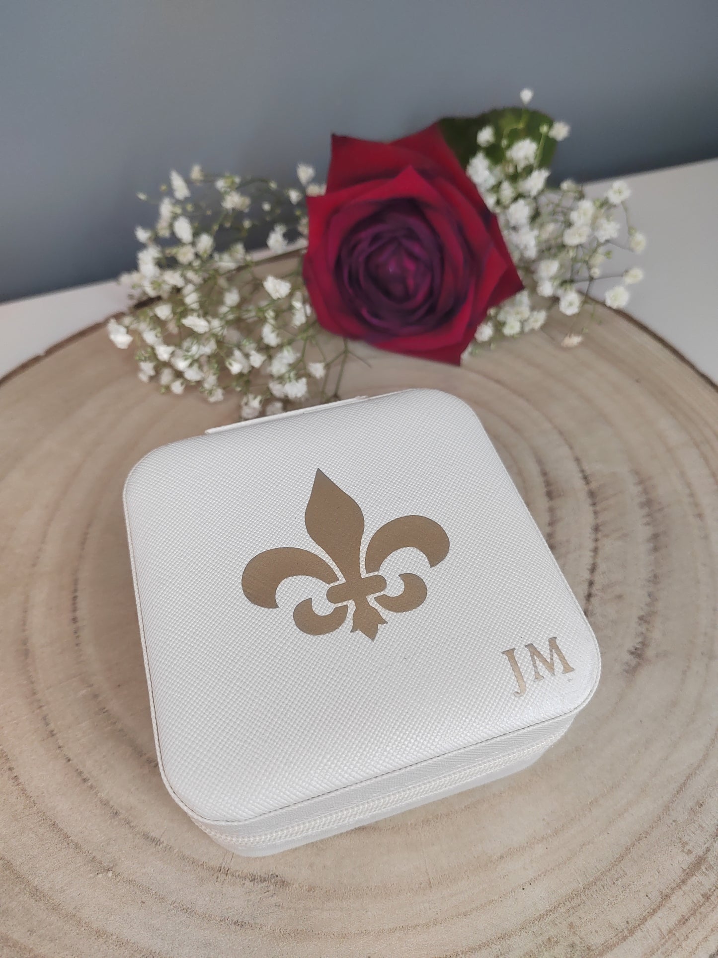 boite à bijoux fleur de lys