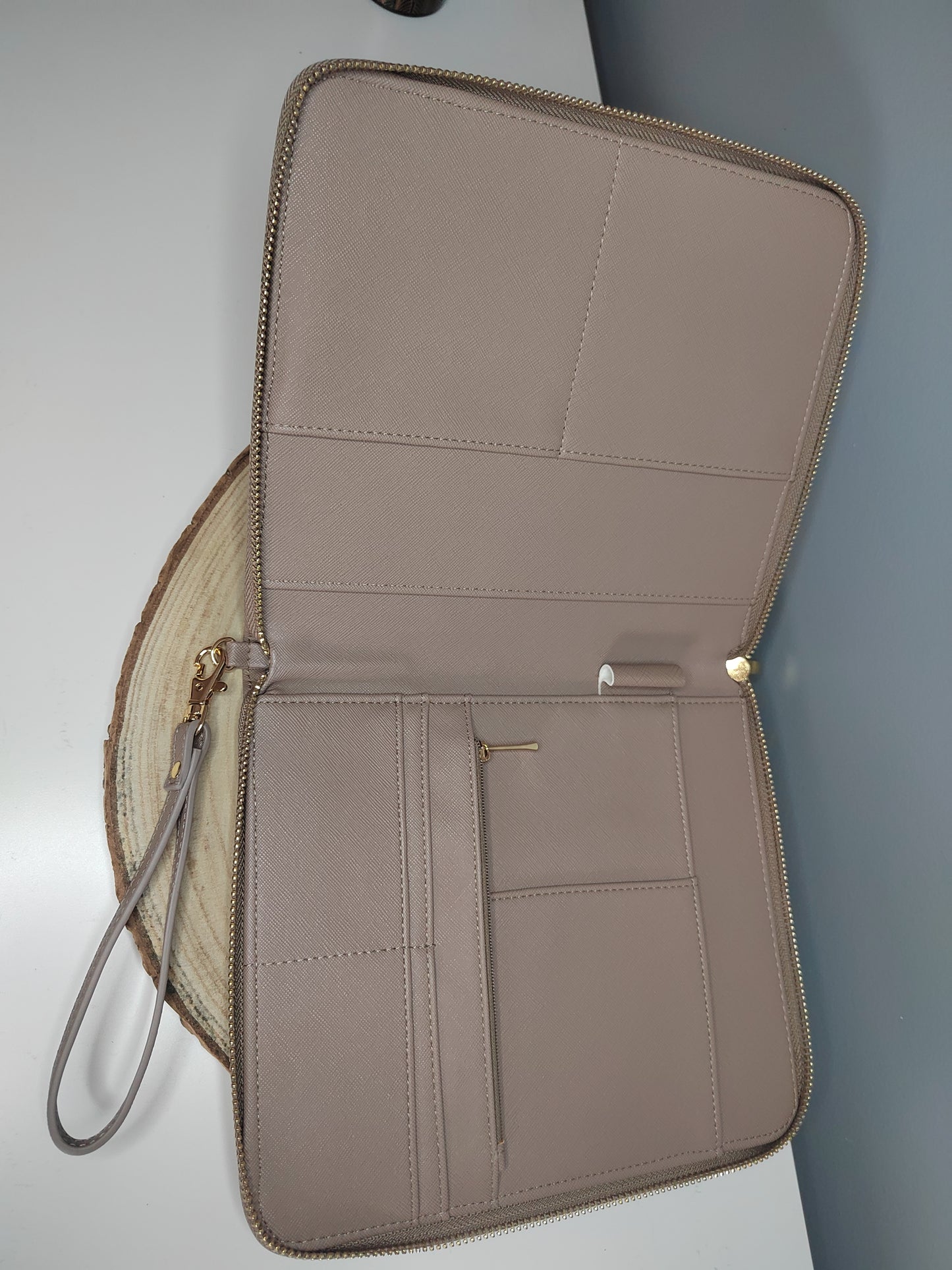 Organisateur de voyage en simili cuir