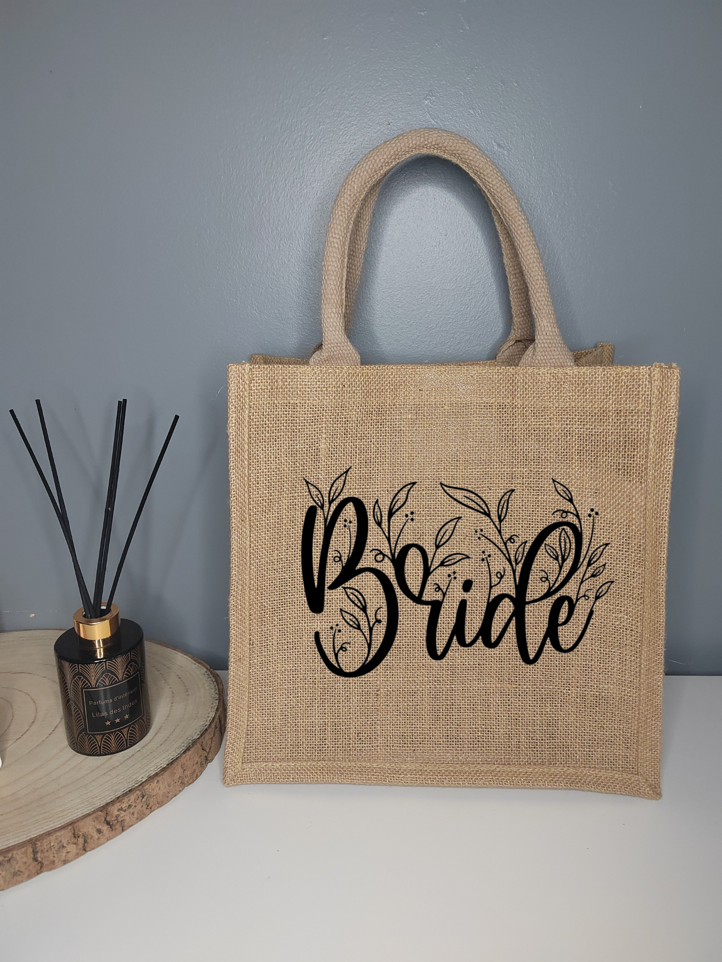 Sac en toile de jute 100% personnalisable
