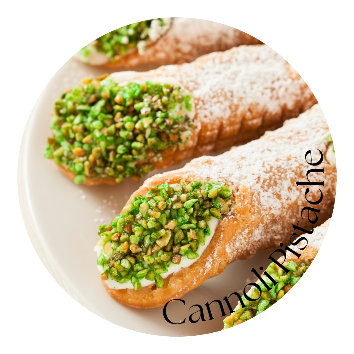Cannoli pistache