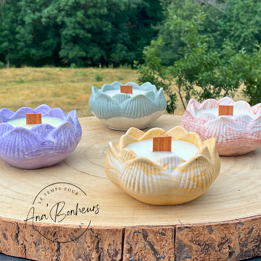 Bougie Fleur de lotus