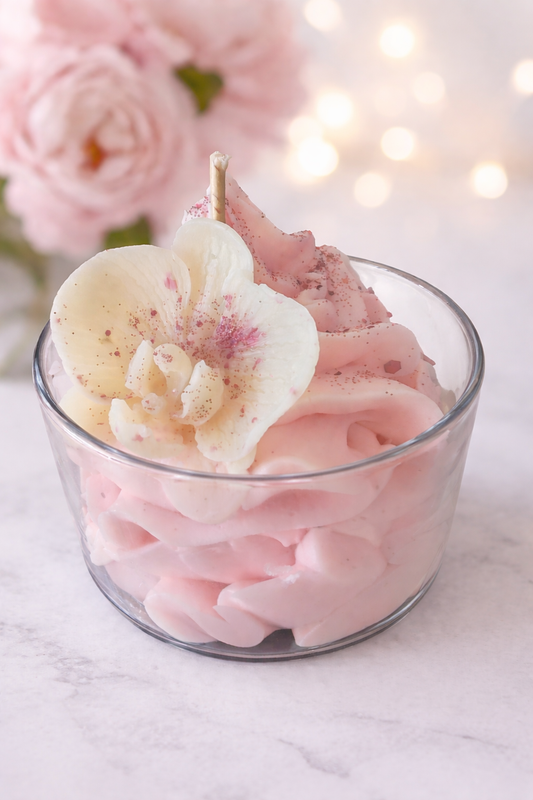 Bougie Chantilly Saint-Valentin