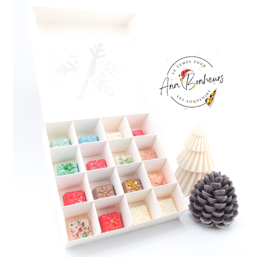 Coffret fondants parfumés - Édition Noël