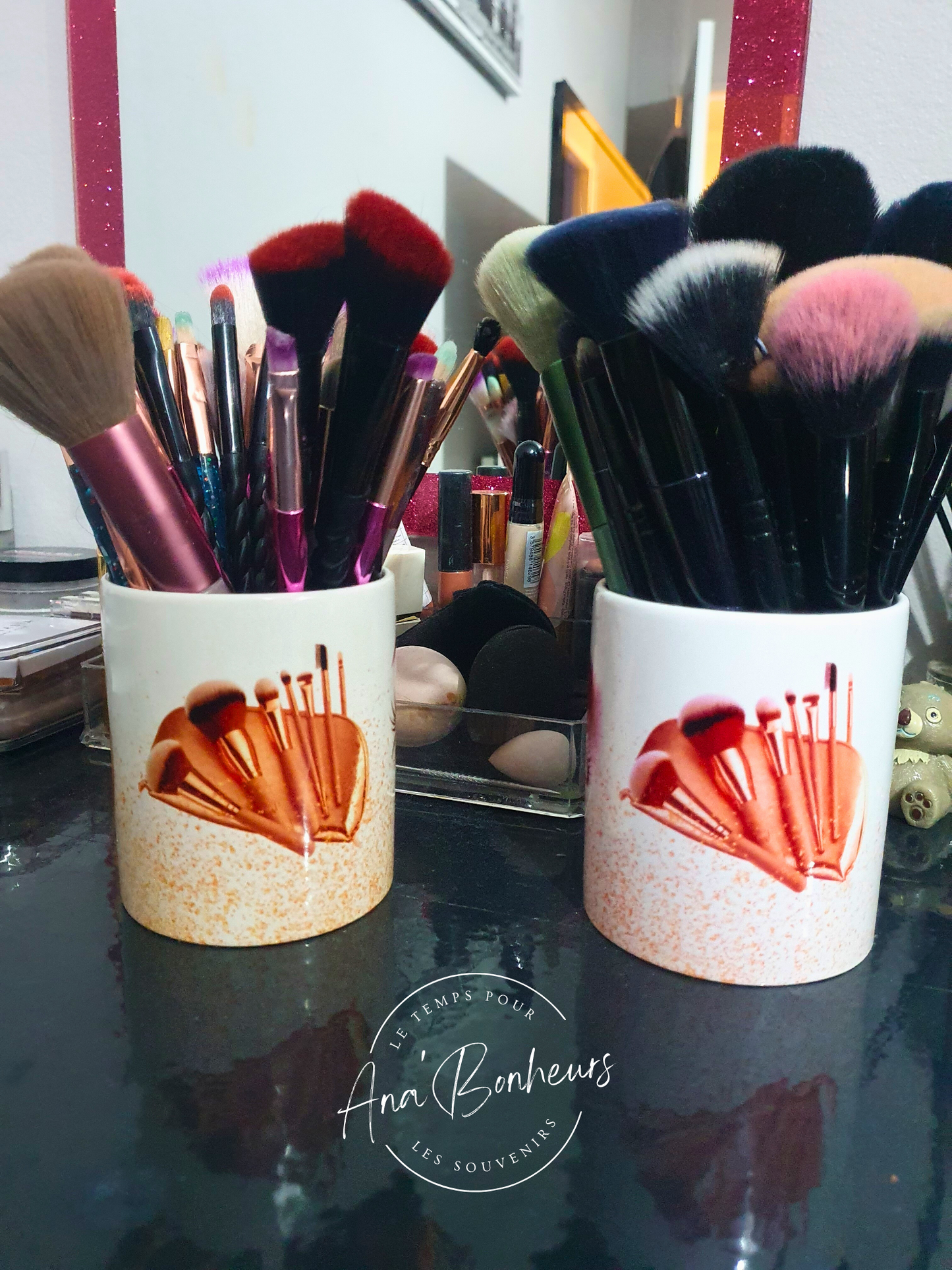 Pot à crayon / Pot à Makeup