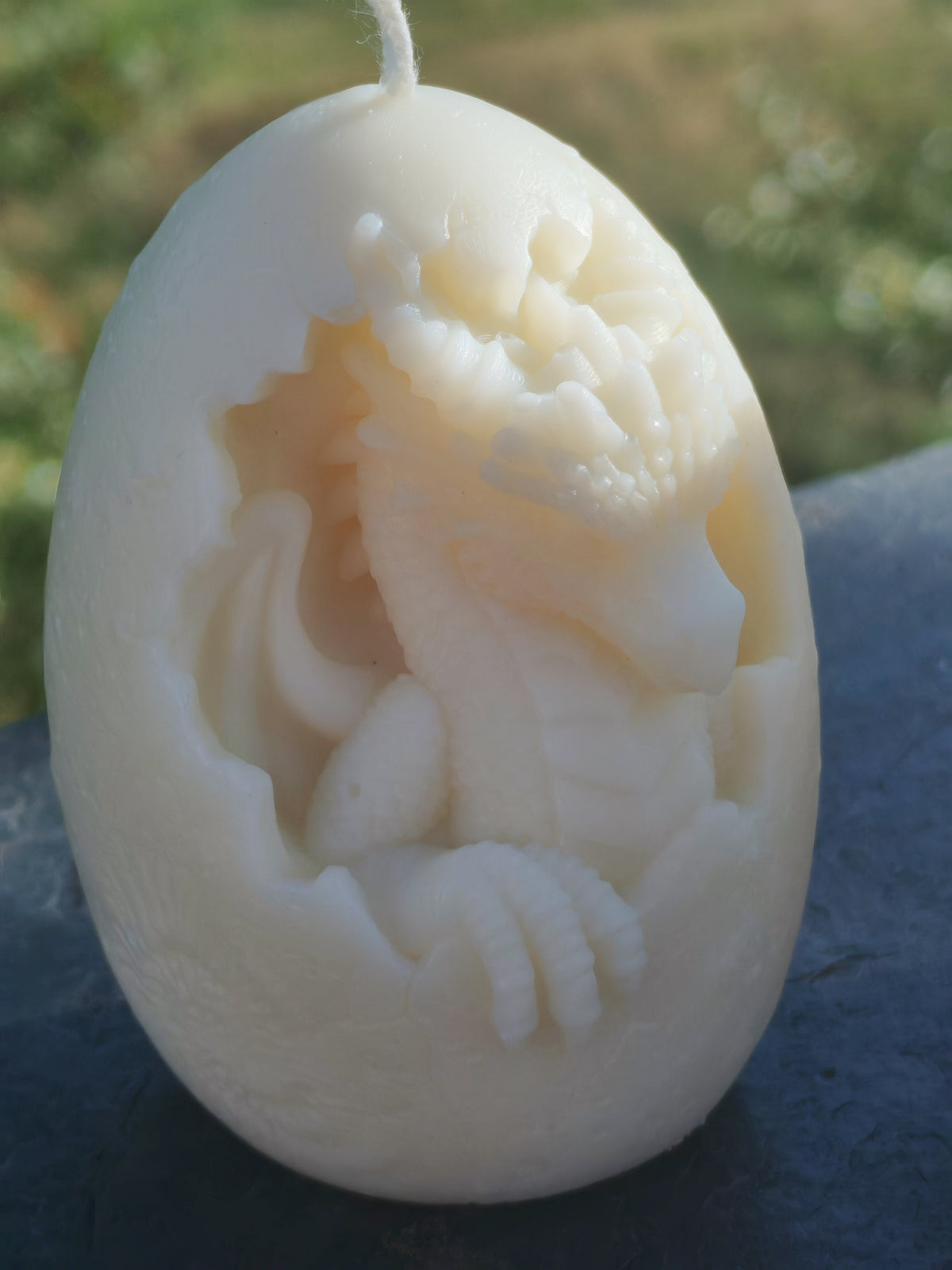 Bougie œuf de dragon