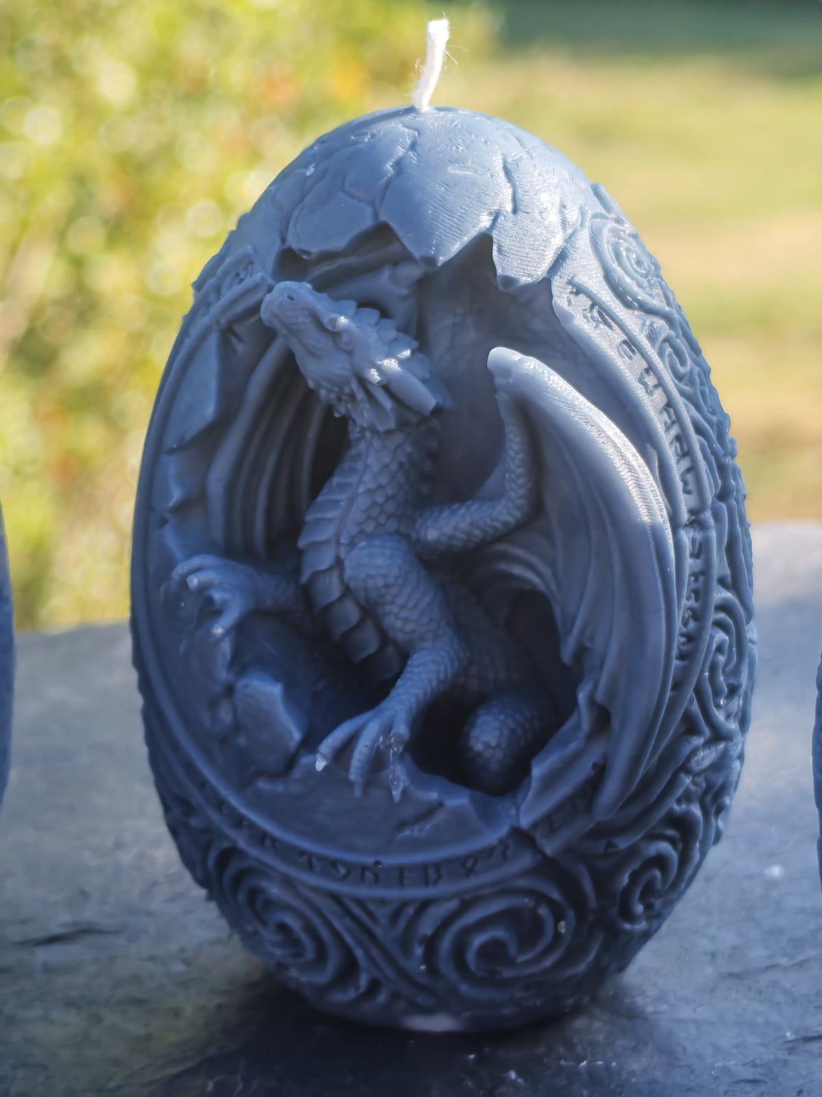 Bougie œuf de dragon