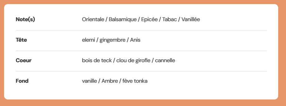 Thé noir et vanille