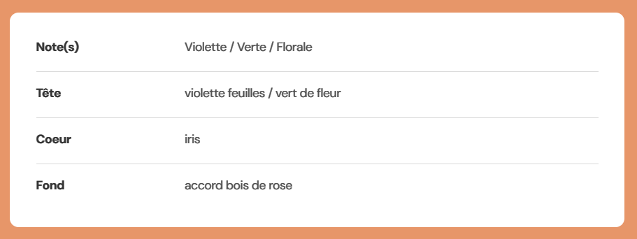 Violette des bois