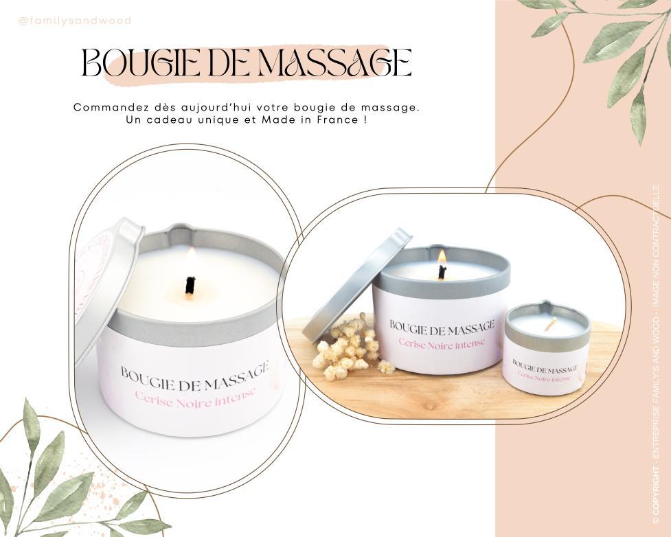 Bougie de massage