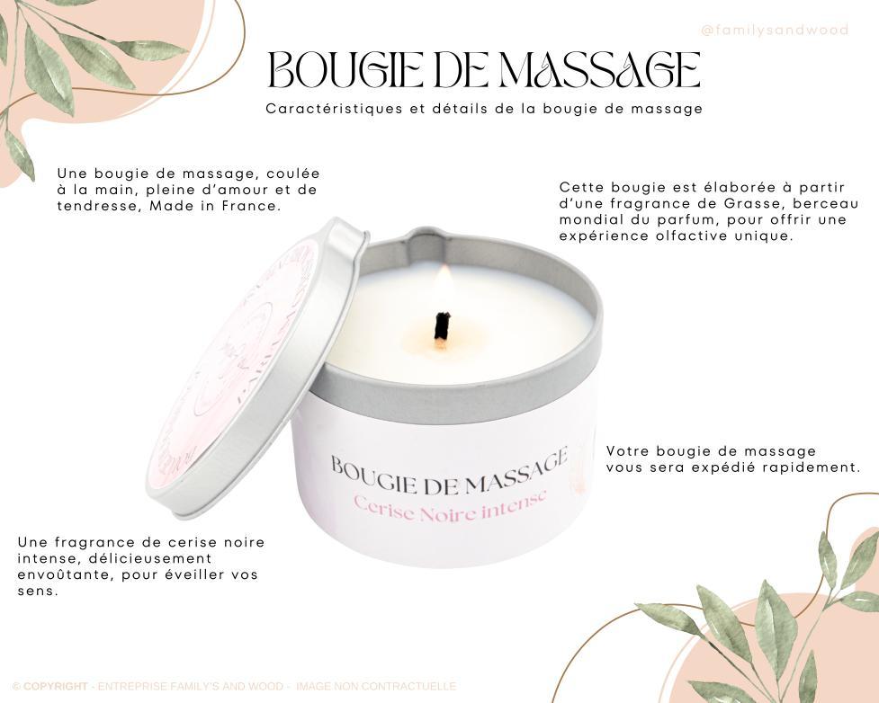 Bougie de massage