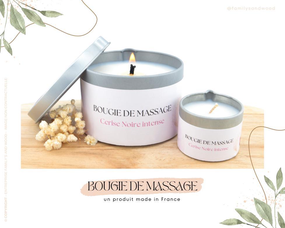 Bougie de massage