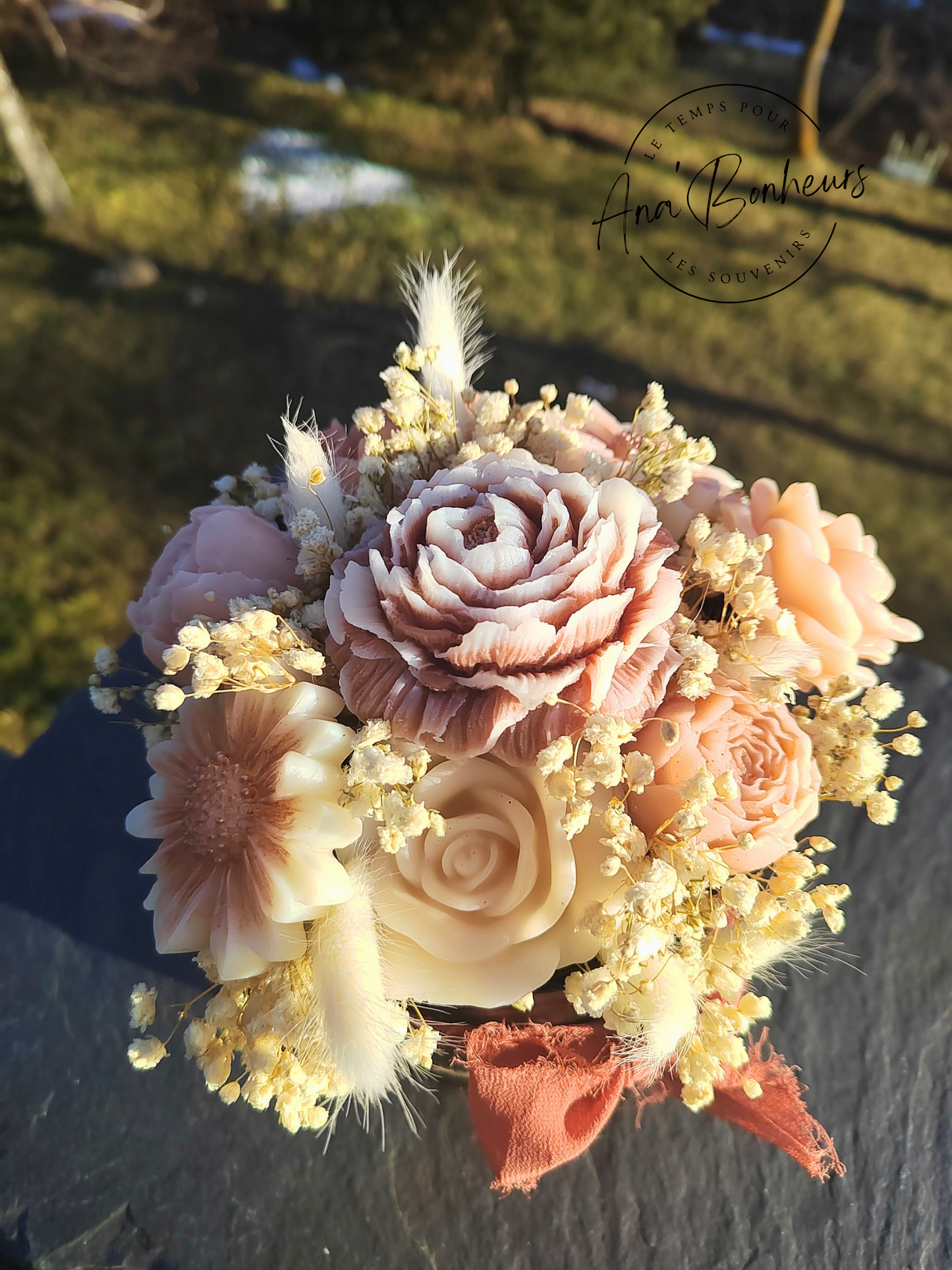 Bouquet de fleurs St-Valentin Vanille des îles