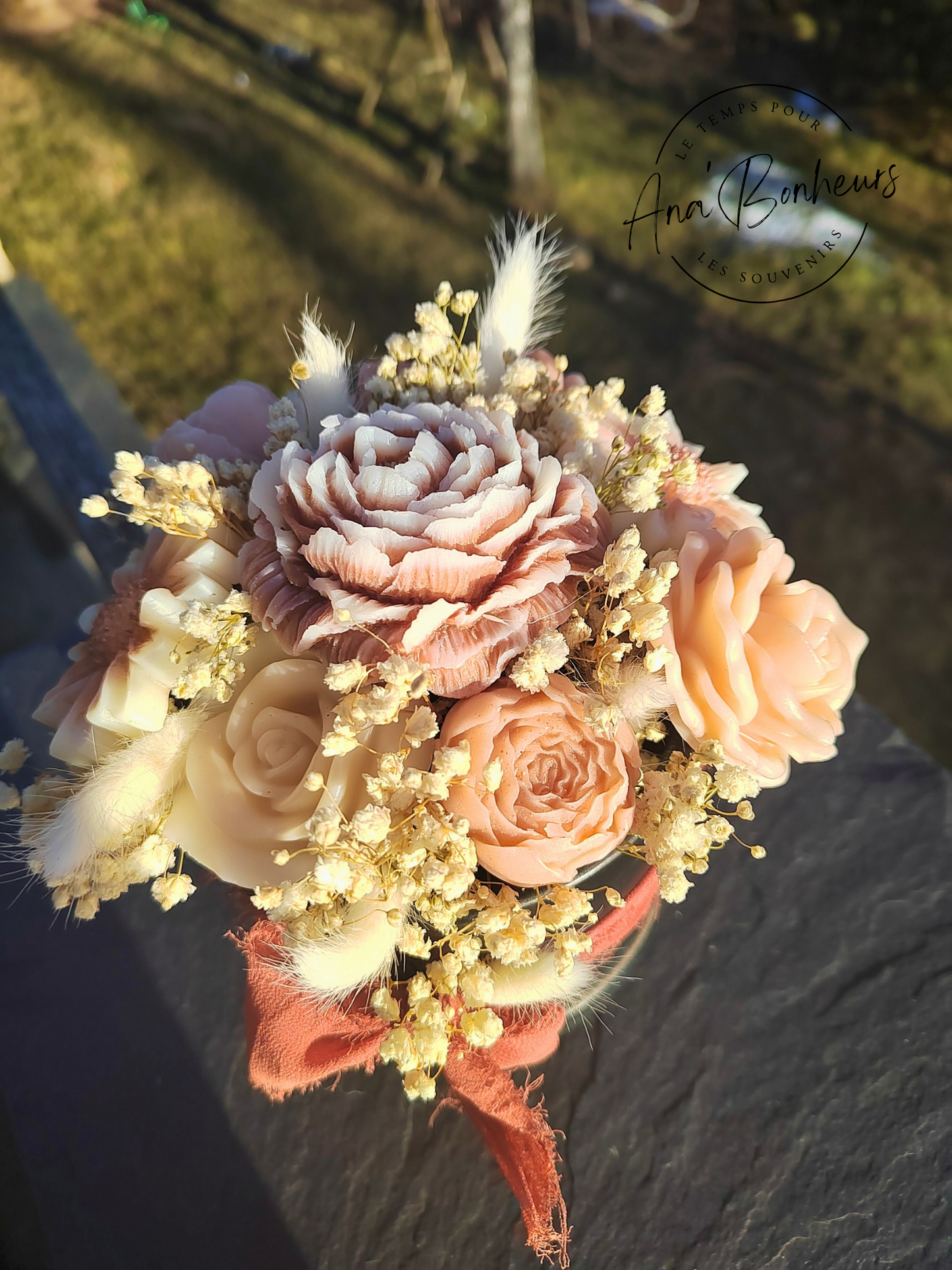 Bouquet de fleurs St-Valentin Vanille des îles